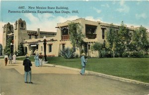 Postcard 1915 California San Diego Panama Exposition New Mexico State CA24-1127