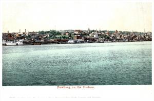 846  NY Aerial View of Newburg on the Hudson