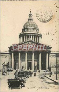 Old Postcard Paris Pantheon