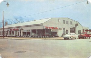 Lynbrook New York Ted Rowland Ford Dealership Vintage Postcard AA79756