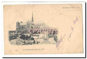 Amiens Old Postcard The cathedral took rating