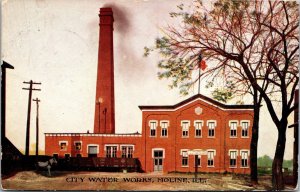 Postcard City Water Works in Moline, Illinois~131640