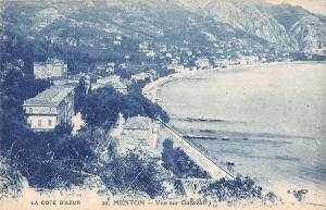 BF10281 menton vue sur garavan france        France