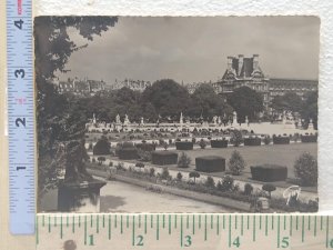 Postcard Le jardin des Tuileries, Paris, France