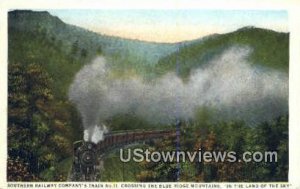 Southern Railway Co Train No 11 - Blue Ridge Mountains, Tennessee TN  