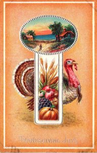 Thanksgiving Greetings With Turkey 1910