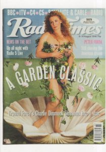 Charlie Dimmock A Garden Classic TV Show Peter Fonda Radio Times Postcard