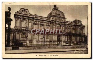 Old Postcard Amiens Museum