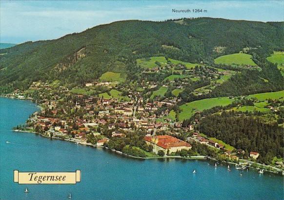 Germany Tegernsee mit Neureuth Panorama