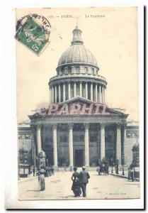 Paris (5th) Postcard Old Pantheon)