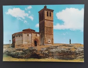 Church of the Templars & Alcazar, Segovia colour postcard