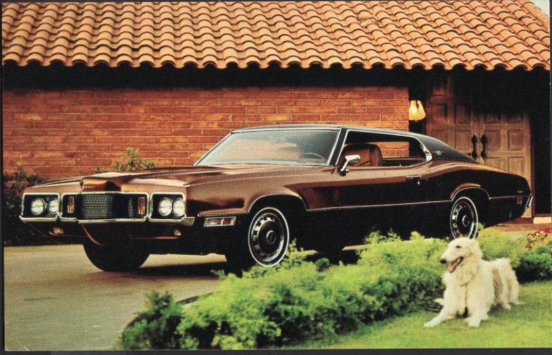 Classic Car Dealer Postcard 1970 FORD Thunderbird 2-Door Landau