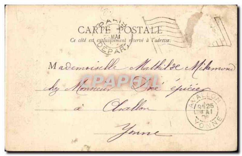 Paris - 8 - Parc Monceau - La Rotonde - Old Postcard