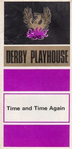 Time & Time Again Alan Ayckbourn Derby 1970s Playhouse Theatre Programme