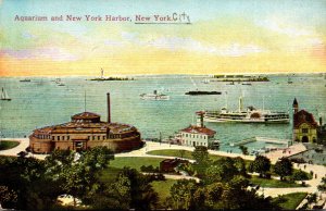 New York City Aquarium and New York Harbor