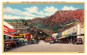 Arizona  Superior , Main street looking toward Apache Leap