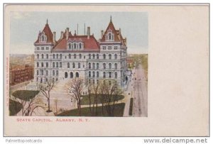 Scenic View of State Capitol & Grounds, Albany, New York Pre-1907