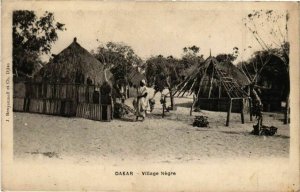 CPA AK Senegal-Dakar-Village Négre (235644)