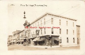 IN, Richmond, Indiana, RPPC, Main Street, Business Section, Bellefontaine Photo