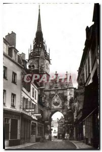 Postcard Auxerre Yonne Old Clock Tower