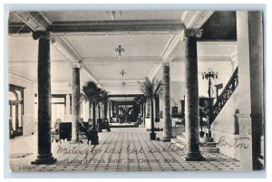 C1900-07 Lobby Of Park Hotel, Mt. Clemens, Mich. Postcard F89E