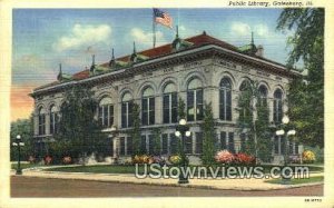 Public Library - Galesburg, Illinois IL