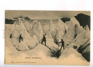 233021 Switzerland Bossons glacier mountaineering Vintage PC
