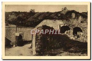 Old Postcard Fort Tavannes Army