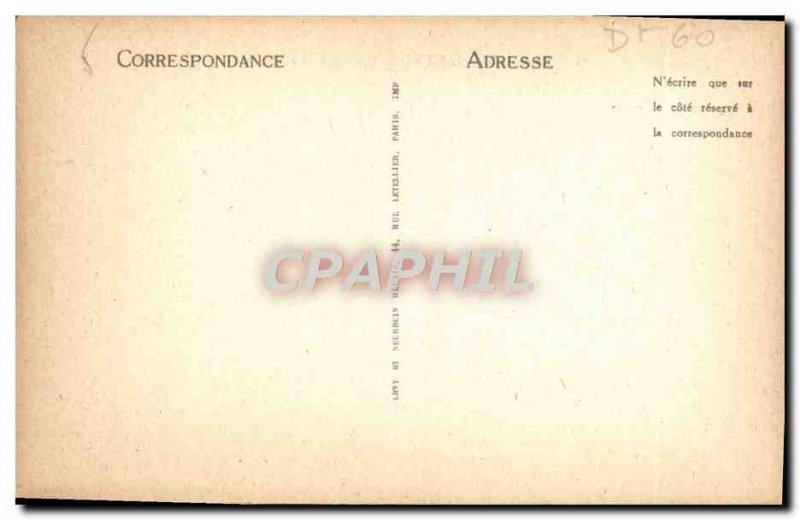 Postcard Ancient Ruins Champlieu The theater