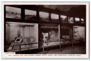 c1940's Interior View Cold Storage Dublin Ireland Unposted RPPC Photo Postcard