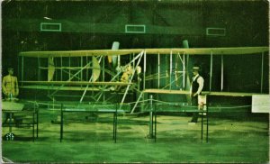 Wright Brothers 1909 Model Wright Flyer Airplane Postcard G66