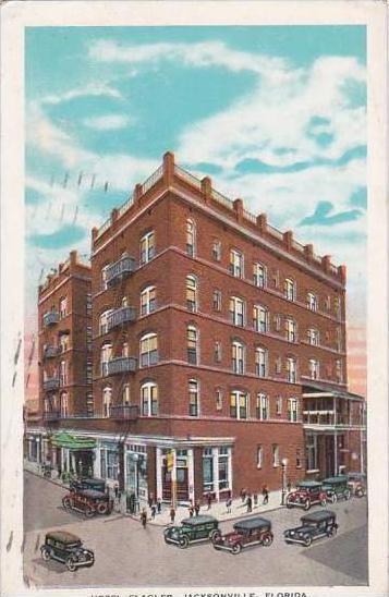 Florida Jacksonville Hotel Flagler 1936