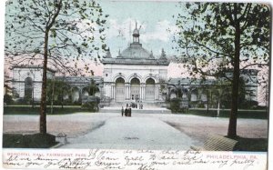 Postcard Memorial Hall Fairmount Park Philadelphia PA 1907