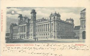 Budapest 1899 Justice Palace Hungary