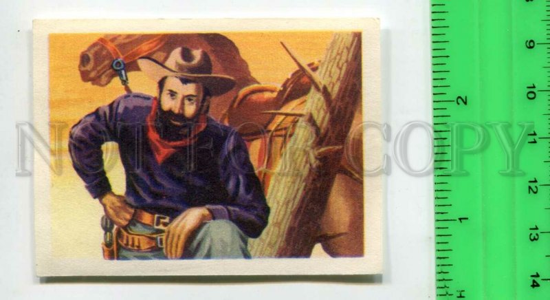 428162 FRANCE BUFFALO BILL WILD WEST ADVERTISING chocolate des Gourmets card