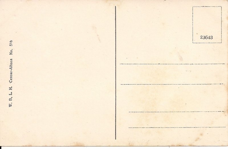 Battle Ship SMS Thueringen, Thuringia, in Floating Drydock 1909 Bremen? Germany