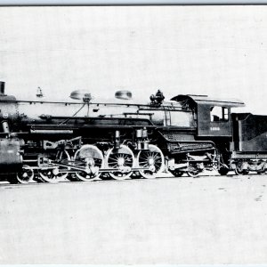 c1950s Southern Railway Passenger Locomotive No. 1463 4-8-2 Train Flemming A118