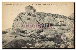 Old Postcard La Sainte Baume St Pilon shooting on Plateau