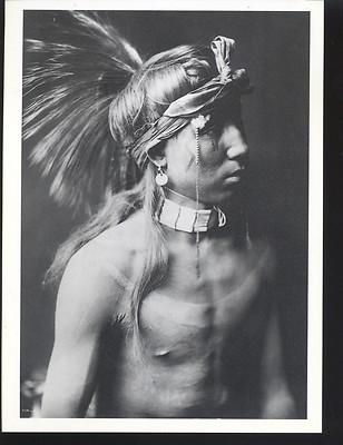 SHOWS AS HE GOES INDIAN PORTRAIT OF NATIVE AMERICANS AMER...