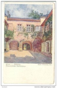 Wien - Dobling. Bauernfelds Sterbehaus, Austria, 00-10s