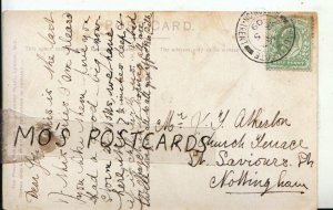 Genealogy Postcard - Joe Atherton - St Saviours Street - Nottingham - Ref 8301A