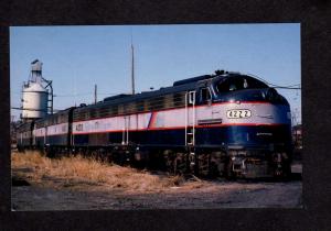 NJ New Jerseyt D O T Railroad train Locomotive South Amboy New Jersey Postcard