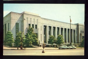 Nashville, Tennessee/TN Postcard, US Post Office, 1950's Cars