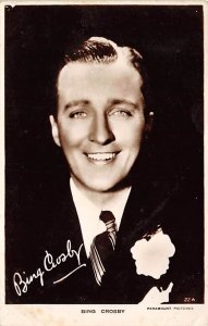 Bing Crosby real photo Music Singers 1930 