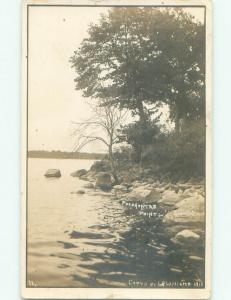 Pre-1918 rppc NICE VIEW Near Port Renfrew On Vancover Island BC W1099