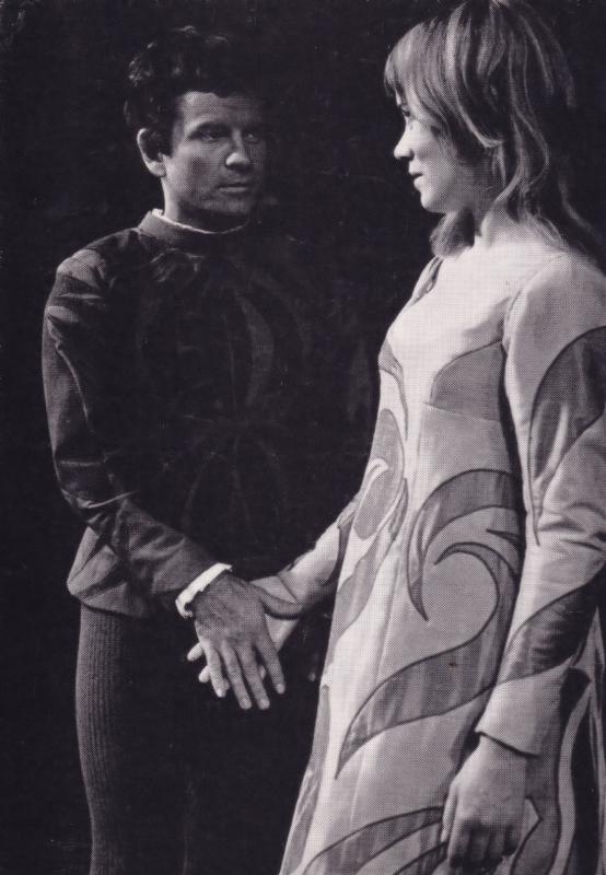 Ian Holm Estelle Kohler Romeo & Juliet Rare Shakespeare Theatre Postcard