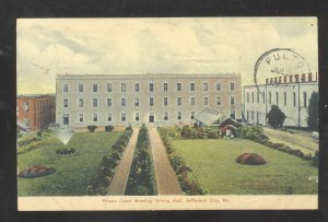 JEFFERSON CITY MISSOURI MO. STATE PENITENTIARY PRISON VINTAGE POSTCARD 1909