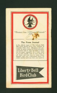 GUIDE The Liberty Bell Bird Club Vintage Booklet The Farm Journal Philadelphia 