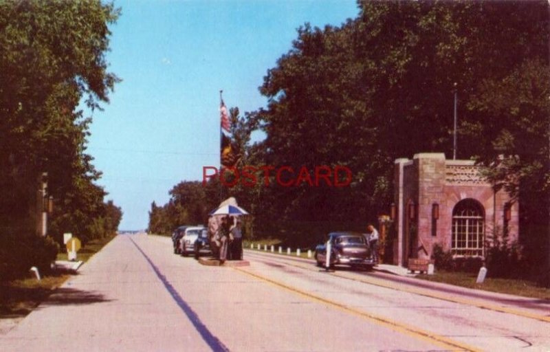 circa 1950 INDIANA DUNES STATE PARK CHESTERTON - Gatehouse and Park Entrance