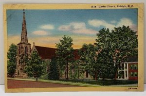 Christ Church Raleigh N.C. Postcard F6